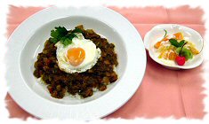 夏野菜のキーマカレー