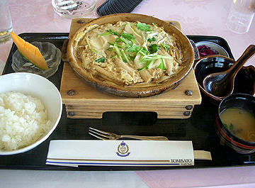 穴子の柳川風鍋定食