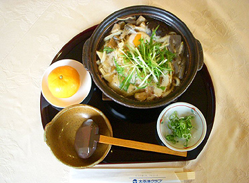 讃岐風鍋焼きうどん