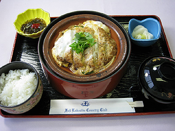 煮カツ定食