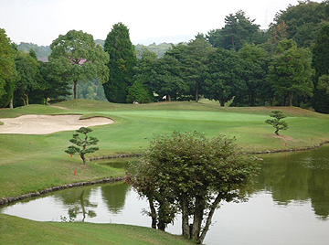 池越えのショートホール