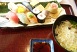 09’01 レストランと料理 No3新鮮な魚介を使ったお寿司ににゅうめんを添えました