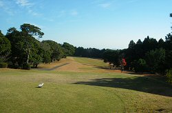 鹿野山GC 1番ホール