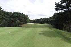 茨城GC 32番ホール