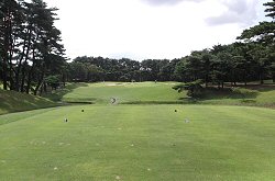 茨城GC 35番ホール