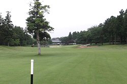 鹿島の杜CC 18番ホール