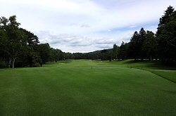 軽井沢GC 10番ホール