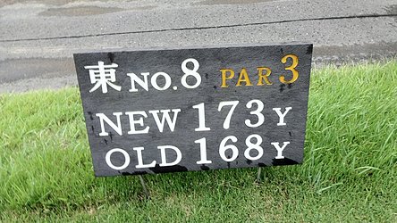 青梅ゴルフ倶楽部（中・東） HOLE8-1