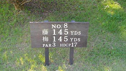 東京バーディクラブ HOLE8-1