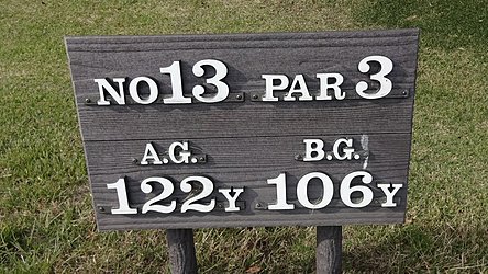 東名厚木カントリー倶楽部 HOLE13-1
