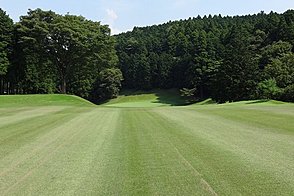 富士カントリークラブ HOLE1-2