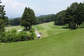 富士カントリークラブ HOLE9-1