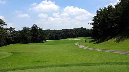 川越カントリークラブ HOLE4-2