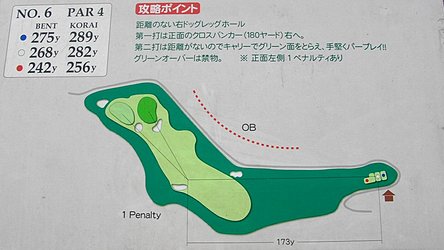 武蔵の杜カントリークラブ HOLE6-1