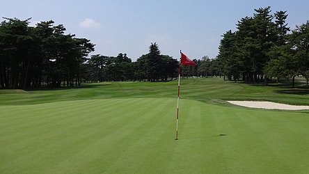 我孫子ゴルフ倶楽部 HOLE15-2