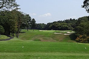 我孫子ゴルフ倶楽部 HOLE13-2