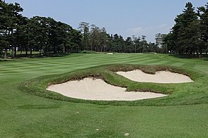 我孫子ゴルフ倶楽部 HOLE17-2