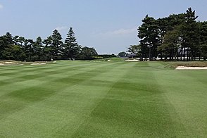 我孫子ゴルフ倶楽部 HOLE18-2