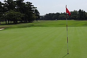 我孫子ゴルフ倶楽部 HOLE18-3