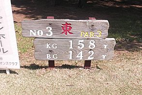 鎌ヶ谷カントリークラブ（中・東） HOLE3-1