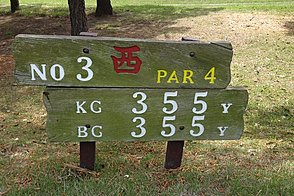 鎌ヶ谷カントリークラブ（中・西） HOLE3-1