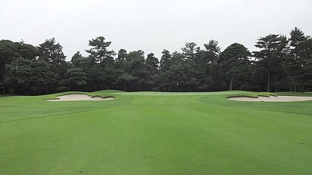 千葉カントリークラブ川間（西・南） HOLE4-2