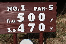 藤ケ谷カントリークラブ NO1ホール-1