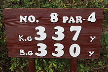 藤ケ谷カントリークラブ NO8ホール-1