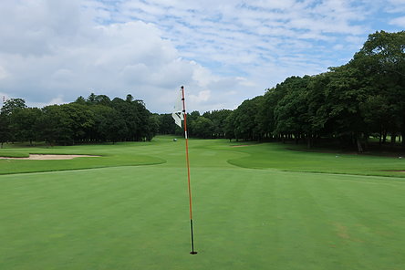 平川カントリークラブ NO18ホール-2