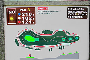 トミーヒルズゴルフクラブ鹿沼コース NO6ホール-1