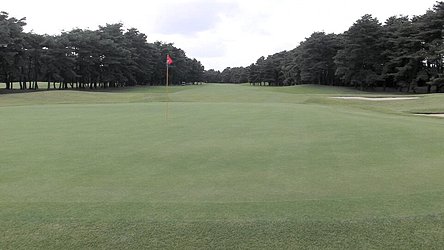 茨城ゴルフ倶楽部  東コース HOLE1-2