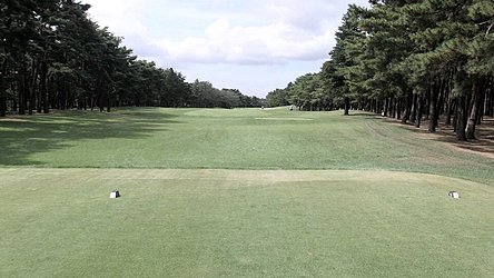 茨城ゴルフ倶楽部  東コース HOLE18-1