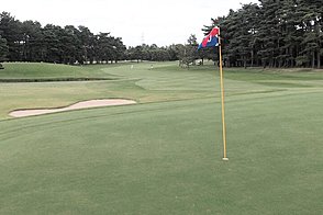 茨城ゴルフ倶楽部  東コース HOLE4-3