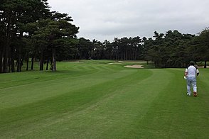 江戸崎カントリー倶楽部 HOLE8-2