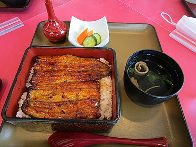 大利根カントリークラブ ランチ　うな重-1