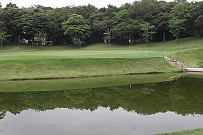 鹿島の杜カントリー倶楽部 HOLE13-3