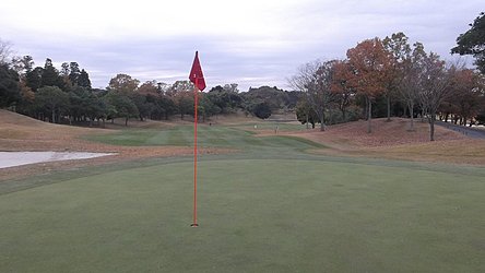 美浦ゴルフ倶楽部 HOLE1-1