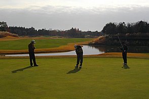 石岡ゴルフ倶楽部 HOLE16-3