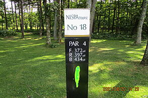 ニドムクラシックゴルフクラブ　二スパコース NO18 ホール-1