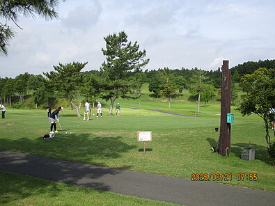 松島チサンカントリークラブ 練習場-2