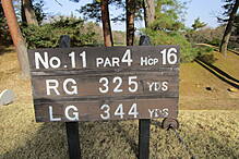 南山カントリークラブ NO11 ホール-1