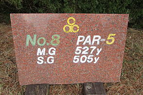 飛鳥カンツリー倶楽部 NO8 ホール-1