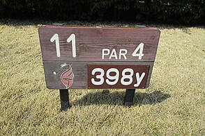 奈良国際ゴルフ倶楽部 NO11 ホール-1